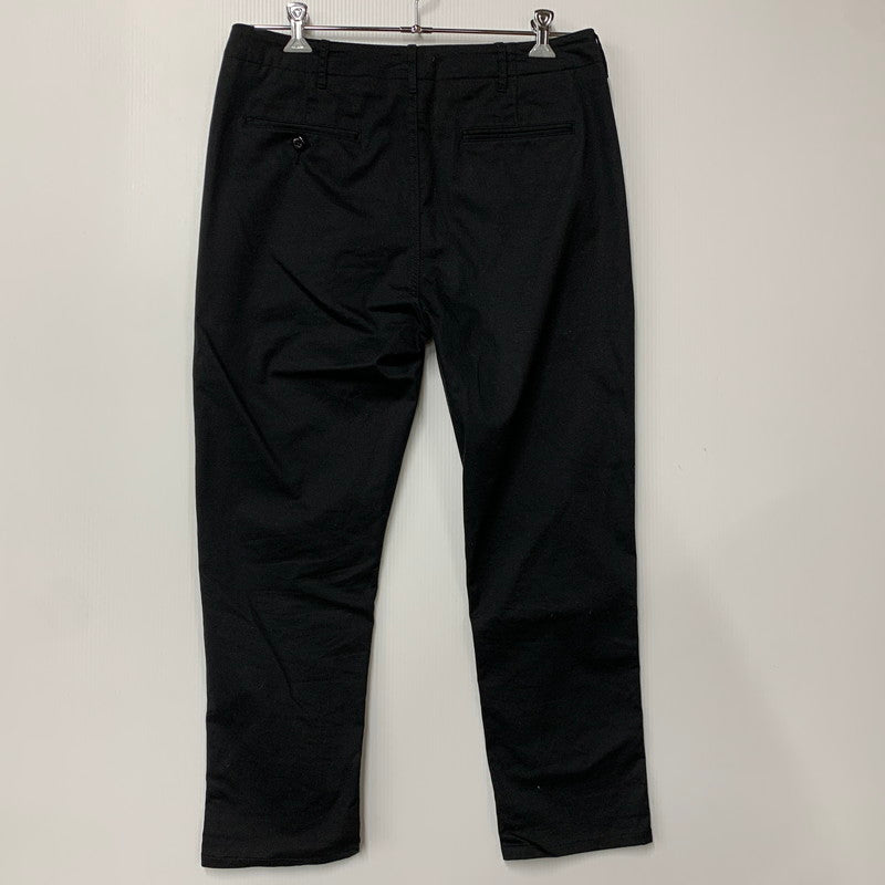 【中古品】【メンズ】 STRETCH TAPERED CHINO PANTS 11-23-1173-803 ストレッチ テーパード チノパンツ ボトムス 158-260203-as-16-izu サイズ：L カラー：ブラック 万代Net店