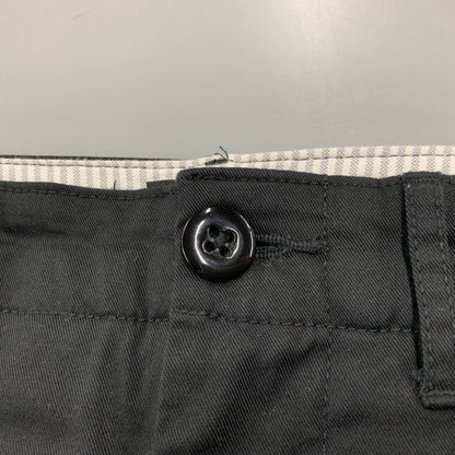 【中古品】【メンズ】 STRETCH TAPERED CHINO PANTS 11-23-1173-803 ストレッチ テーパード チノパンツ ボトムス 158-260203-as-16-izu サイズ：L カラー：ブラック 万代Net店