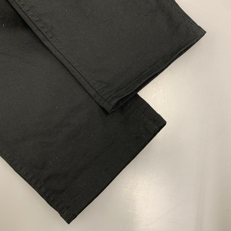 【中古品】【メンズ】 STRETCH TAPERED CHINO PANTS 11-23-1173-803 ストレッチ テーパード チノパンツ ボトムス 158-260203-as-16-izu サイズ：L カラー：ブラック 万代Net店