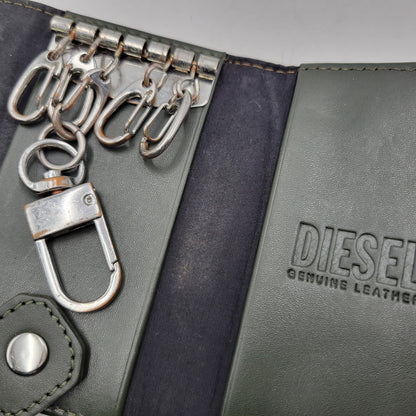 【中古品】【メンズ/レディース】 DIESEL ディーゼル KEYCASE キーケース 201-260205-as-12-izu カラー：ブラック 万代Net店