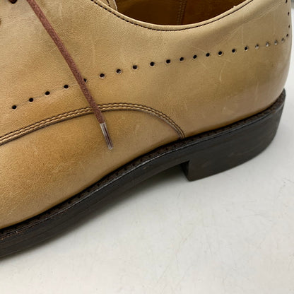 【中古品】【メンズ】 DALTON 104 MEDALLION BROGUE SHOES ダルトン メダリオン ブローグ シューズ 靴 165-260319-as-11-izu サイズ：8 カラー：ベージュ系 万代Net店