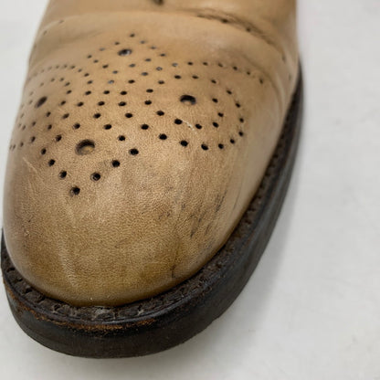 【中古品】【メンズ】 DALTON 104 MEDALLION BROGUE SHOES ダルトン メダリオン ブローグ シューズ 靴 165-260319-as-11-izu サイズ：8 カラー：ベージュ系 万代Net店