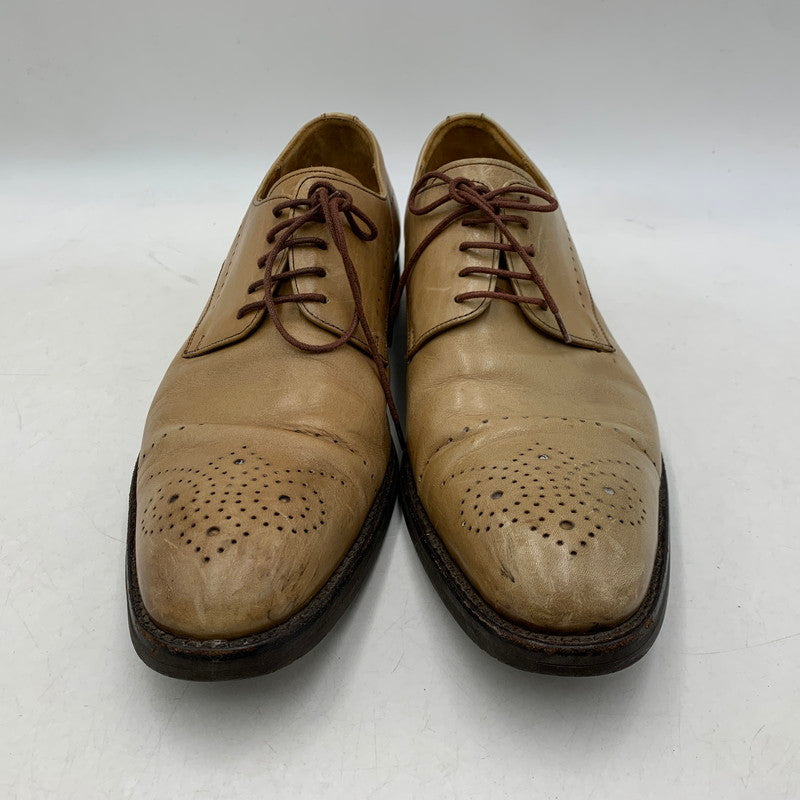 【中古品】【メンズ】 DALTON 104 MEDALLION BROGUE SHOES ダルトン メダリオン ブローグ シューズ 靴 165-260319-as-11-izu サイズ：8 カラー：ベージュ系 万代Net店