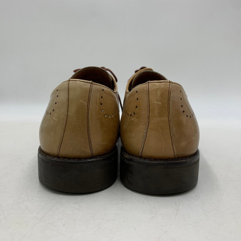 【中古品】【メンズ】 DALTON 104 MEDALLION BROGUE SHOES ダルトン メダリオン ブローグ シューズ 靴 165-260319-as-11-izu サイズ：8 カラー：ベージュ系 万代Net店