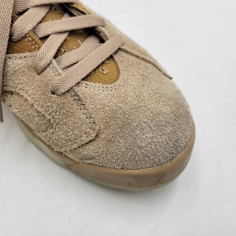 【中古品】【メンズ】 × TRAVIS SCOTT トラヴィス・スコット AIR JORDAN 6 RETRO SP DH0690-200 エアジョーダン 6 レトロ SP スニーカー シューズ 靴 160-260211-as-21-izu サイズ：28cm カラー：BRITISH KHAKI/BRIGHT CRIMSON 万代Net店