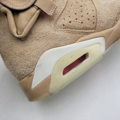 【中古品】【メンズ】 × TRAVIS SCOTT トラヴィス・スコット AIR JORDAN 6 RETRO SP DH0690-200 エアジョーダン 6 レトロ SP スニーカー シューズ 靴 160-260211-as-21-izu サイズ：28cm カラー：BRITISH KHAKI/BRIGHT CRIMSON 万代Net店