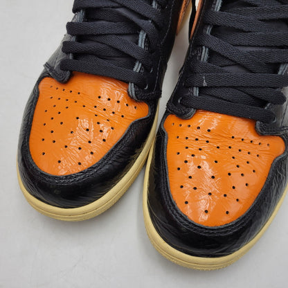 【中古品】【メンズ】 AIR JORDAN 1 RETRO HIGH OG 555088-028 エアジョーダン 1 レトロ ハイ OG スニーカー シューズ 靴 160-260211-as-16-izu サイズ：28.5cm カラー：BLACK/STARFISH-PALE VANILLA 万代Net店
