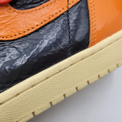 【中古品】【メンズ】 AIR JORDAN 1 RETRO HIGH OG 555088-028 エアジョーダン 1 レトロ ハイ OG スニーカー シューズ 靴 160-260211-as-16-izu サイズ：28.5cm カラー：BLACK/STARFISH-PALE VANILLA 万代Net店
