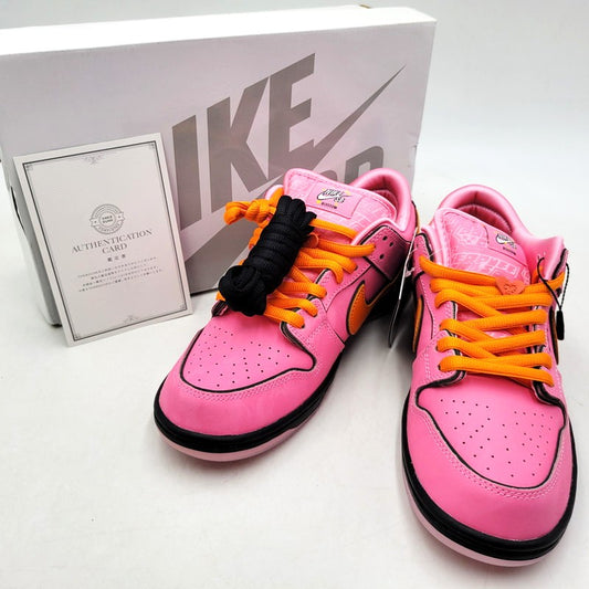 【中古美品】【メンズ】 × THE POWERPUFF GIRLS パワーパフガールズ DUNK LOW PRO QS FD2631-600 ダンク ロー プロ QS スニーカー シューズ 靴 160-260211-as-22-izu サイズ：26.5cm カラー：LOTUS PINK/DIGITAL PINK 万代Net店