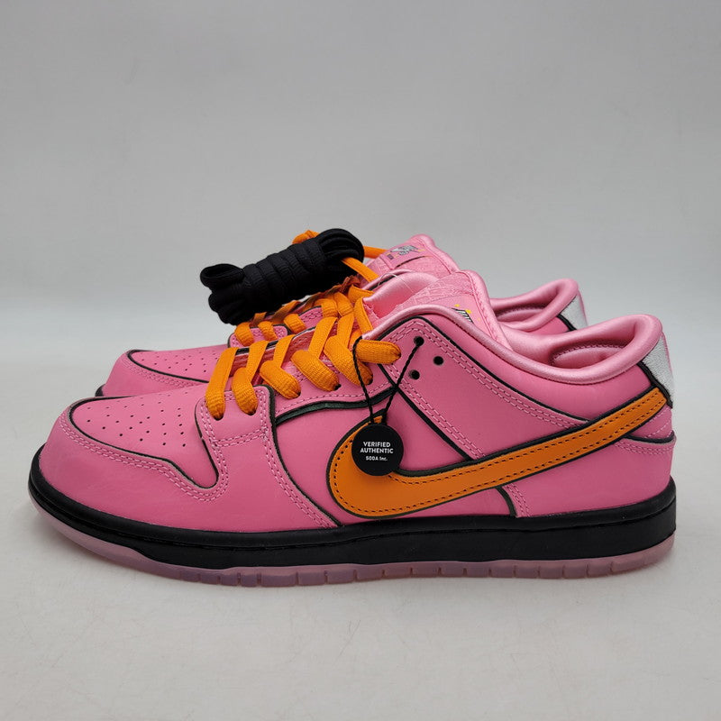 【中古美品】【メンズ】 × THE POWERPUFF GIRLS パワーパフガールズ DUNK LOW PRO QS FD2631-600 ダンク ロー プロ QS スニーカー シューズ 靴 160-260211-as-22-izu サイズ：26.5cm カラー：LOTUS PINK/DIGITAL PINK 万代Net店