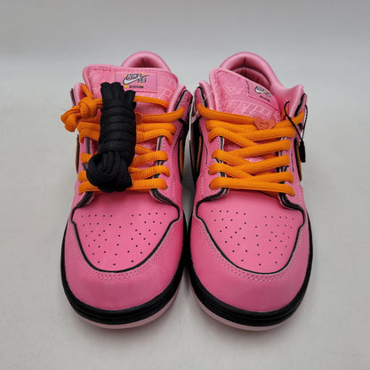 【中古美品】【メンズ】 × THE POWERPUFF GIRLS パワーパフガールズ DUNK LOW PRO QS FD2631-600 ダンク ロー プロ QS スニーカー シューズ 靴 160-260211-as-22-izu サイズ：26.5cm カラー：LOTUS PINK/DIGITAL PINK 万代Net店