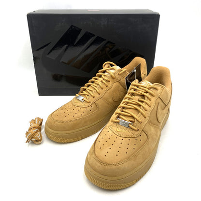 【中古美品】【メンズ】 × SUPREME シュプリーム AIR FORCE 1 LOW W SP DN1555-200 エア フォース 1 ロー スニーカー シューズ 靴 160-260211-as-11-izu サイズ：28.5cm カラー：FLAX/FLAX-GUM LIGHT BROWN 万代Net店