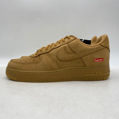 【中古美品】【メンズ】 × SUPREME シュプリーム AIR FORCE 1 LOW W SP DN1555-200 エア フォース 1 ロー スニーカー シューズ 靴 160-260211-as-11-izu サイズ：28.5cm カラー：FLAX/FLAX-GUM LIGHT BROWN 万代Net店