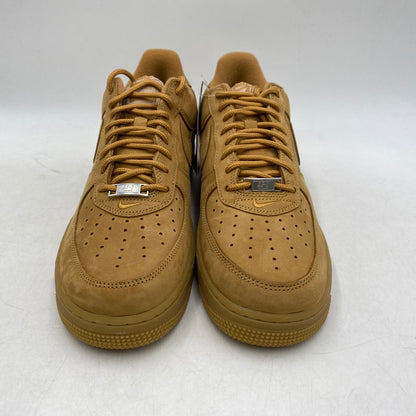 【中古美品】【メンズ】 × SUPREME シュプリーム AIR FORCE 1 LOW W SP DN1555-200 エア フォース 1 ロー スニーカー シューズ 靴 160-260211-as-11-izu サイズ：28.5cm カラー：FLAX/FLAX-GUM LIGHT BROWN 万代Net店