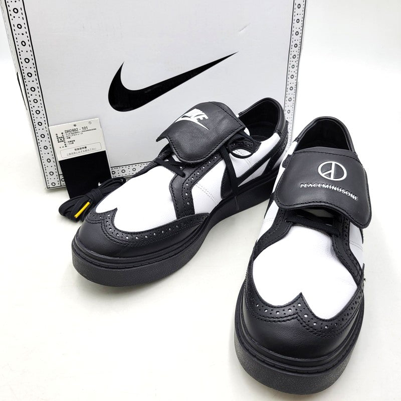 【中古品】【メンズ】 × PEACEMINUSONE ピースマイナスワン KWONDO 1 DH2482-101 クウォンド 1 スニーカー シューズ 靴 160-260211-as-20-izu サイズ：27.5cm カラー：WHITE/BALCK-BLACK 万代Net店