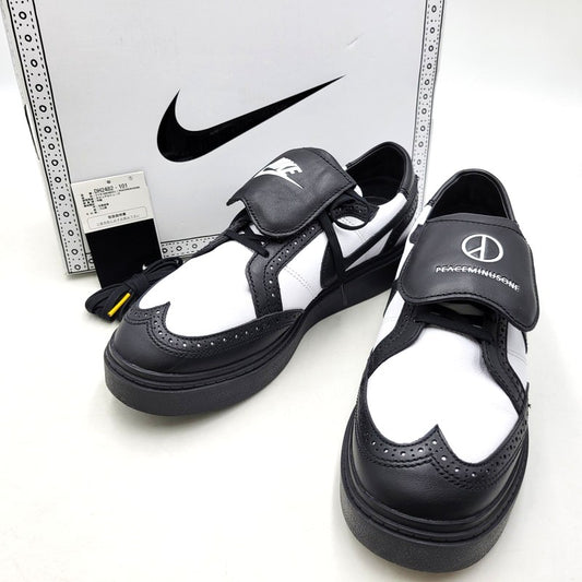 【中古品】【メンズ】 × PEACEMINUSONE ピースマイナスワン KWONDO 1 DH2482-101 クウォンド 1 スニーカー シューズ 靴 160-260211-as-20-izu サイズ：27.5cm カラー：WHITE/BALCK-BLACK 万代Net店
