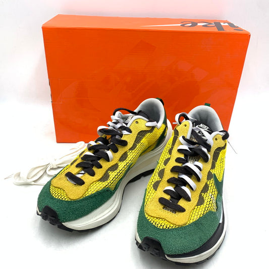 【中古品】【メンズ】 ×SACAI サカイ CV1363-700 VAPOR WAFFLE ヴェイパーワッフル スニーカー シューズ 靴 160-260210-ya-01-izu サイズ：28cm カラー：TOUR YELLOW/GORGE GREEN-SAIL 万代Net店