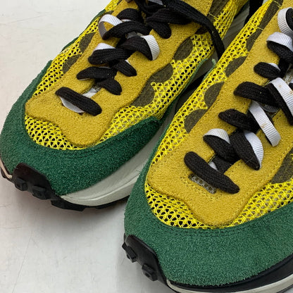 【中古品】【メンズ】 ×SACAI サカイ CV1363-700 VAPOR WAFFLE ヴェイパーワッフル スニーカー シューズ 靴 160-260210-ya-01-izu サイズ：28cm カラー：TOUR YELLOW/GORGE GREEN-SAIL 万代Net店