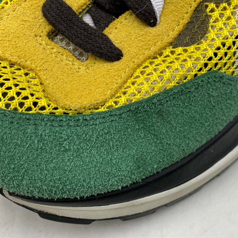 【中古品】【メンズ】 ×SACAI サカイ CV1363-700 VAPOR WAFFLE ヴェイパーワッフル スニーカー シューズ 靴 160-260210-ya-01-izu サイズ：28cm カラー：TOUR YELLOW/GORGE GREEN-SAIL 万代Net店