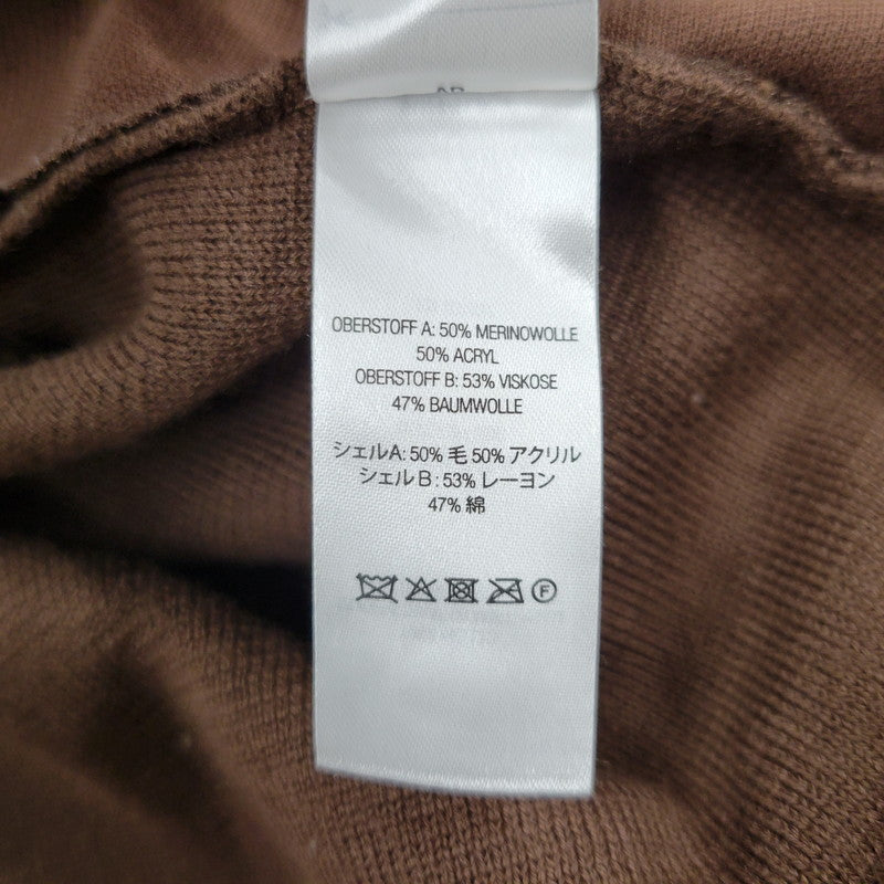 【中古品】【メンズ】 FAUX FUR ZIP UP CARDIGAN フェイク ファー ジップ アップ カーディガン 149-260330-as-02-izu サイズ：M カラー：ブラウン 万代Net店