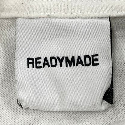 【中古品】【メンズ】 READY MADE レディメイド RE-CO-WH-00-00-203 22AW TARGET SMILE LS TEE ターゲット スマイル ロングスリーブ Tシャツ トップス 長袖 142-260320-ya-08-izu サイズ：S カラー：WHITE 万代Net店