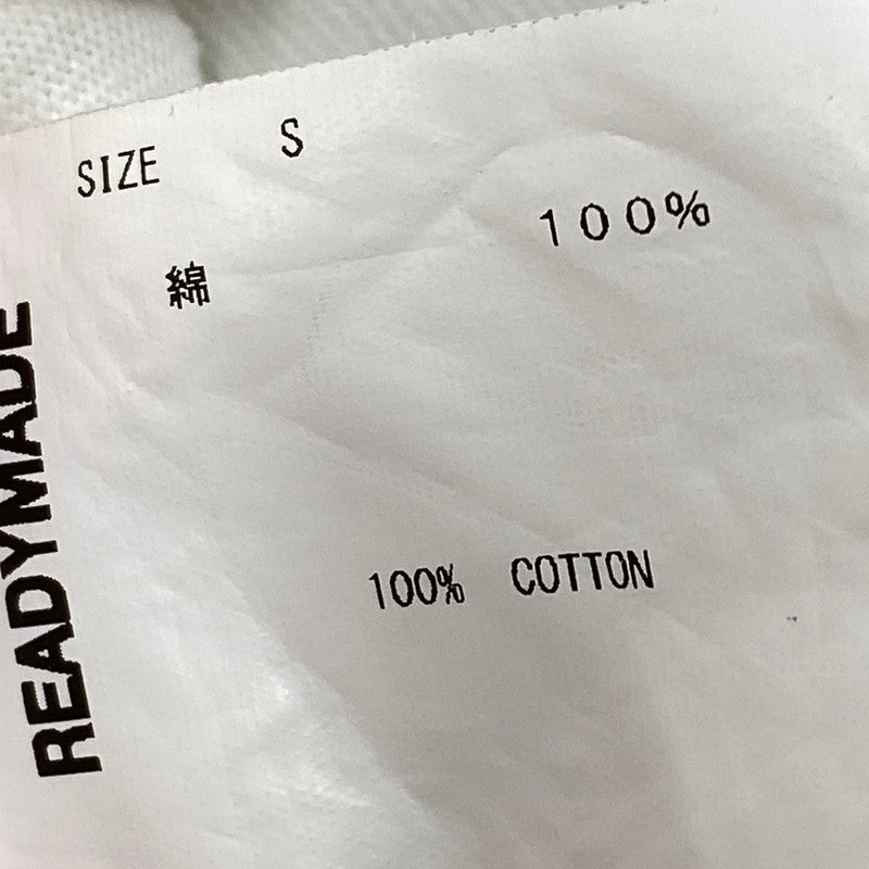 【中古品】【メンズ】 READY MADE レディメイド RE-CO-WH-00-00-203 22AW TARGET SMILE LS TEE ターゲット スマイル ロングスリーブ Tシャツ トップス 長袖 142-260320-ya-08-izu サイズ：S カラー：WHITE 万代Net店