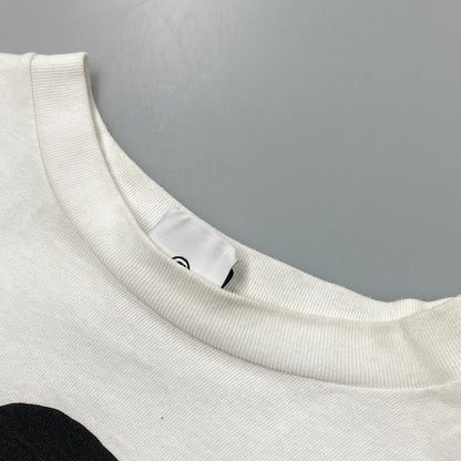 【中古品】【メンズ】 READY MADE レディメイド RE-CO-WH-00-00-203 22AW TARGET SMILE LS TEE ターゲット スマイル ロングスリーブ Tシャツ トップス 長袖 142-260320-ya-08-izu サイズ：S カラー：WHITE 万代Net店
