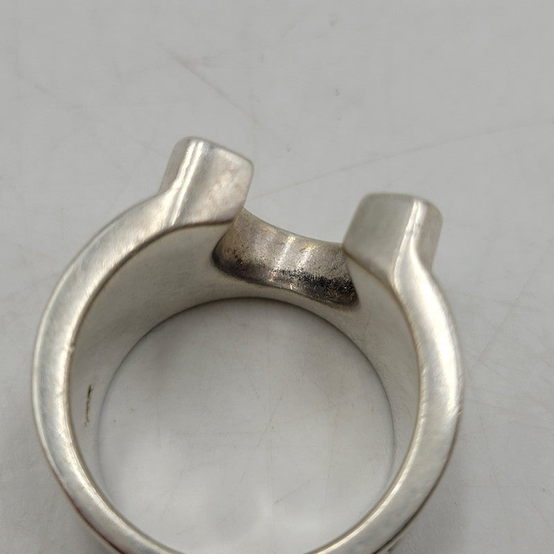 【中古品】【メンズ/レディース】 USED 925 HORSESHOE RING ホースシューリング 指輪 アクセサリー 193-260205-as-16-izu カラー：シルバー 万代Net店