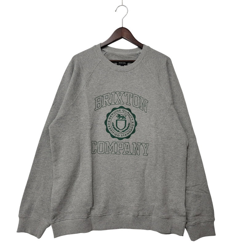 【中古美品】【メンズ】 UNIVERSITY BROKEN IN CREW 22643 スウェット トレーナー 長袖 トップス 142-260206-as-02-izu サイズ：L カラー：グレー 万代Net店