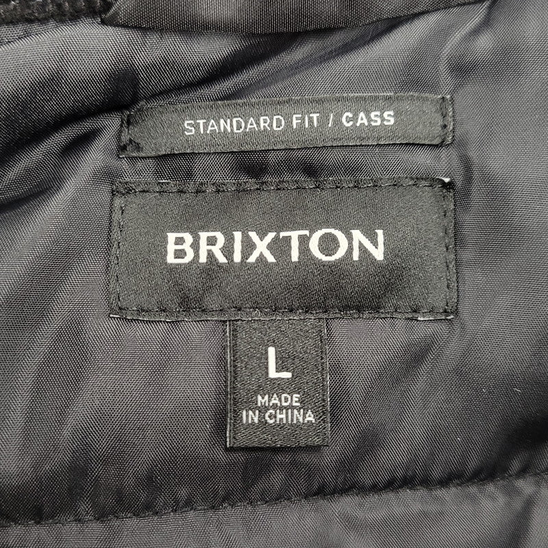 【中古美品】【メンズ】 CASS JACKET 03287 キルティングジャケット アウター 142-260202-ay-08-izu サイズ：L カラー：ブラック 万代Net店