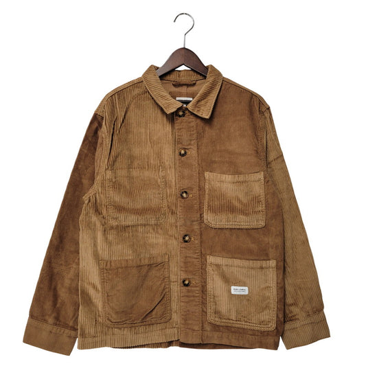 【中古美品】【メンズ】 BANKS バンクス DRIFTER WABI JACKET AJT0107 コーデュロイ ジャケット 長袖 シャツ トップス 142-260202-ay-05-izu サイズ：M カラー：DARK TOFFEE 万代Net店