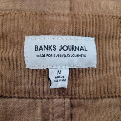 【中古美品】【メンズ】 BANKS バンクス DRIFTER WABI JACKET AJT0107 コーデュロイ ジャケット 長袖 シャツ トップス 142-260202-ay-05-izu サイズ：M カラー：DARK TOFFEE 万代Net店