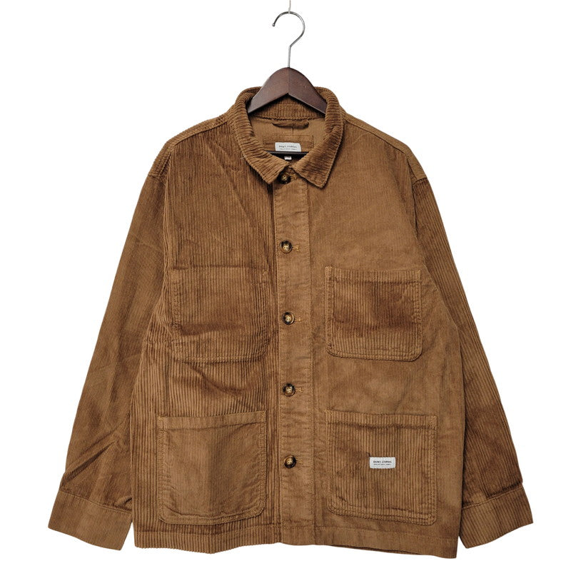 【中古美品】【メンズ】 BANKS バンクス DRIFTER WABI JACKET AJT0107 コーデュロイ ジャケット 長袖 シャツ トップス 142-260202-ay-06-izu サイズ：L カラー：DARK TOFFEE 万代Net店