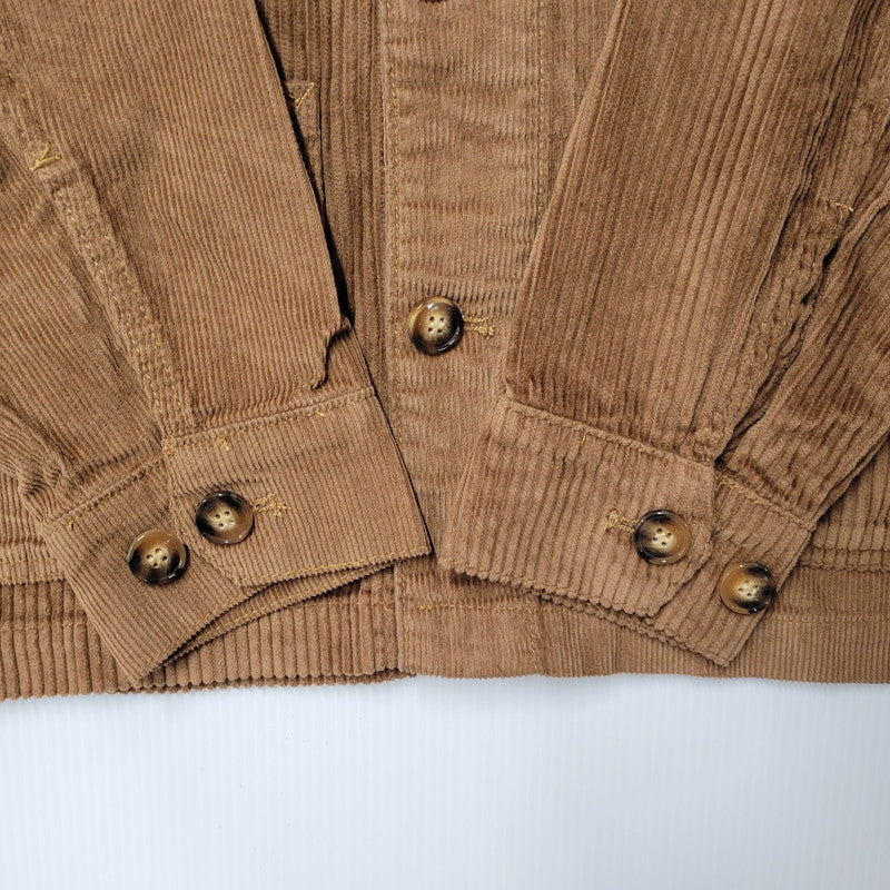 【中古美品】【メンズ】 BANKS バンクス DRIFTER WABI JACKET AJT0107 コーデュロイ ジャケット 長袖 シャツ トップス 142-260202-ay-06-izu サイズ：L カラー：DARK TOFFEE 万代Net店