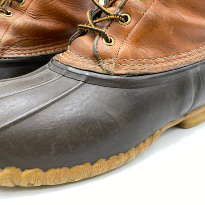【現状渡し品】【メンズ】 L.L.BEAN エルエルビーン BEAN BOOTS 80’S USA製 6EYE BOOTS ビーン ブーツ ６ホール ブーツ シューズ 靴 164-260203-cs-03-izu サイズ：不明 カラー：ブラウン 万代Net店