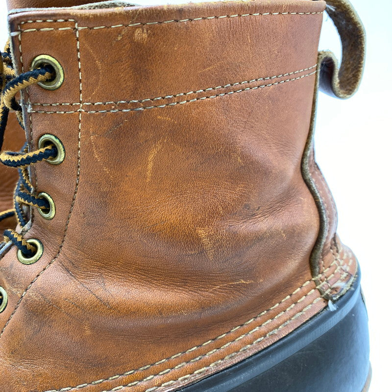 【現状渡し品】【メンズ】 L.L.BEAN エルエルビーン BEAN BOOTS 80’S USA製 6EYE BOOTS ビーン ブーツ ６ホール ブーツ シューズ 靴 164-260203-cs-03-izu サイズ：不明 カラー：ブラウン 万代Net店