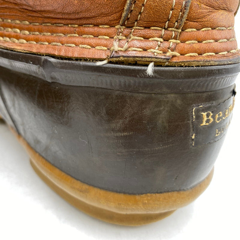 【現状渡し品】【メンズ】 L.L.BEAN エルエルビーン BEAN BOOTS 80’S USA製 6EYE BOOTS ビーン ブーツ ６ホール ブーツ シューズ 靴 164-260203-cs-03-izu サイズ：不明 カラー：ブラウン 万代Net店