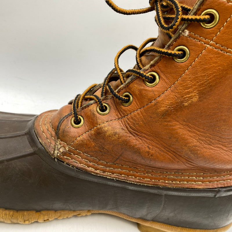 【現状渡し品】【メンズ】 L.L.BEAN エルエルビーン BEAN BOOTS 80’S USA製 6EYE BOOTS ビーン ブーツ ６ホール ブーツ シューズ 靴 164-260203-cs-03-izu サイズ：不明 カラー：ブラウン 万代Net店