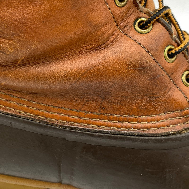 【現状渡し品】【メンズ】 L.L.BEAN エルエルビーン BEAN BOOTS 80’S USA製 6EYE BOOTS ビーン ブーツ ６ホール ブーツ シューズ 靴 164-260203-cs-03-izu サイズ：不明 カラー：ブラウン 万代Net店
