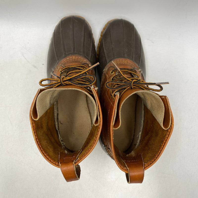 【現状渡し品】【メンズ】 L.L.BEAN エルエルビーン BEAN BOOTS 80’S USA製 6EYE BOOTS ビーン ブーツ ６ホール ブーツ シューズ 靴 164-260203-cs-03-izu サイズ：不明 カラー：ブラウン 万代Net店
