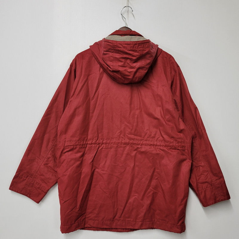 【中古品】【メンズ】 CHAPS チャップス MOUNTAIN PARKA 1534-4291 マウンテンパーカー ジャケット アウター 146-260206-as-08-izu サイズ：M カラー：レッド 万代Net店