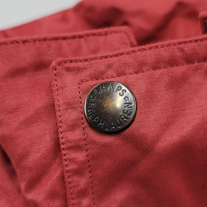 【中古品】【メンズ】 CHAPS チャップス MOUNTAIN PARKA 1534-4291 マウンテンパーカー ジャケット アウター 146-260206-as-08-izu サイズ：M カラー：レッド 万代Net店