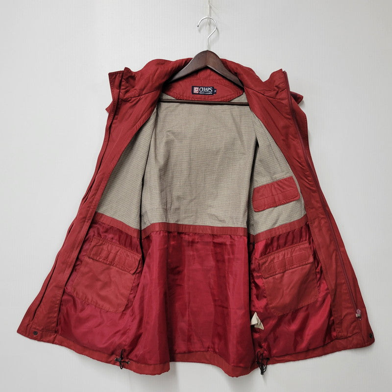 【中古品】【メンズ】 CHAPS チャップス MOUNTAIN PARKA 1534-4291 マウンテンパーカー ジャケット アウター 146-260206-as-08-izu サイズ：M カラー：レッド 万代Net店
