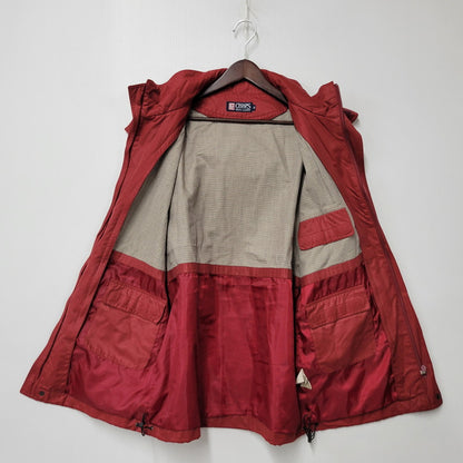 【中古品】【メンズ】 CHAPS チャップス MOUNTAIN PARKA 1534-4291 マウンテンパーカー ジャケット アウター 146-260206-as-08-izu サイズ：M カラー：レッド 万代Net店