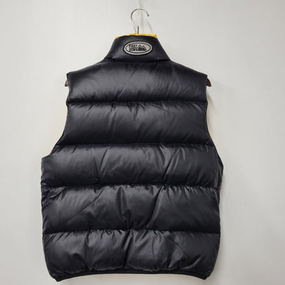 【中古品】【メンズ】 FIRST DOWN ファーストダウン REVERSIBLE DOWN VEST FD-24072 リバーシブル ダウンベスト 144-260206-as-05-izu サイズ：M カラー：イエロー/ブラック 万代Net店