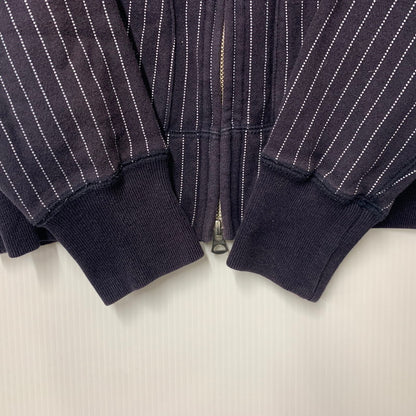 【中古品】【メンズ】 WABASH STRIPE JIP PARKA ウォバッシュストライプジップパーカー トップス 145-260205-tt-09-izu サイズ：S カラー：ネイビー 万代Net店