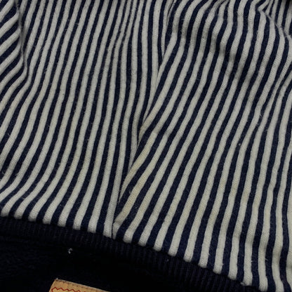 【中古品】【メンズ】 WABASH STRIPE JIP PARKA ウォバッシュストライプジップパーカー トップス 145-260205-tt-09-izu サイズ：S カラー：ネイビー 万代Net店