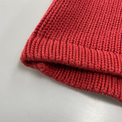 【中古品】【メンズ】 ロールネック コットンニット 146-260211-tt-12-izu サイズ：M-R カラー：レッド 万代Net店