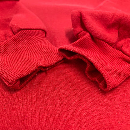 【現状渡し品】【メンズ】 JERZEES SUPER SWEATS ジャージーズスーパースウェット USA製 PLAIN HOODED SWEATSHIRT プレーン フーデッド スウェットシャツ パーカー 146-260211-tt-11-izu サイズ：XL カラー：レッド 万代Net店