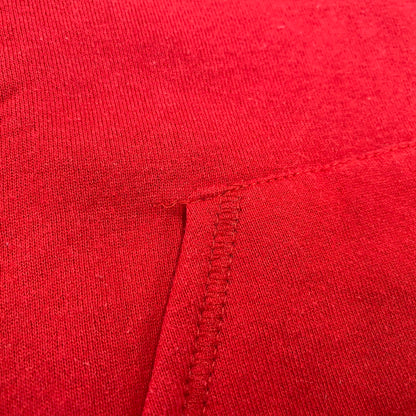 【現状渡し品】【メンズ】 JERZEES SUPER SWEATS ジャージーズスーパースウェット USA製 PLAIN HOODED SWEATSHIRT プレーン フーデッド スウェットシャツ パーカー 146-260211-tt-11-izu サイズ：XL カラー：レッド 万代Net店